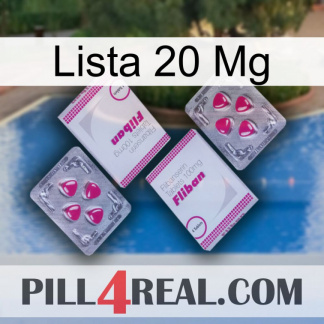 Lista 20 Mg 33